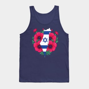 Israel national flower peace Tank Top